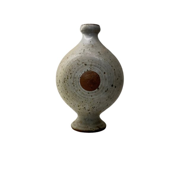Vintage signed pottery vase - Picture 3 of 4